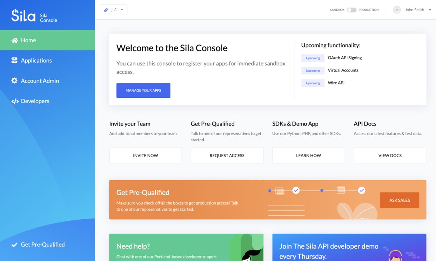 Sila 1 product Hunt console Home