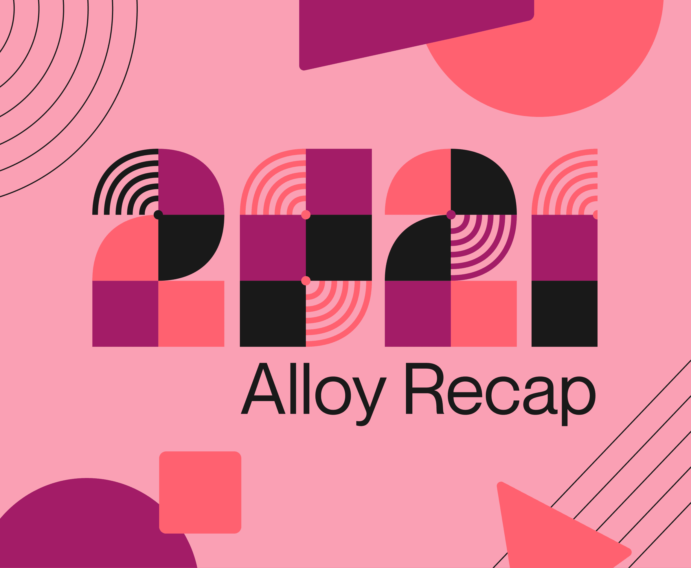 Header alloy 2021 recap infographic